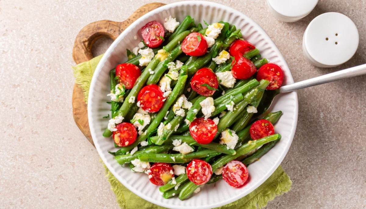 🥗Salade de haricots verts à la moutarde