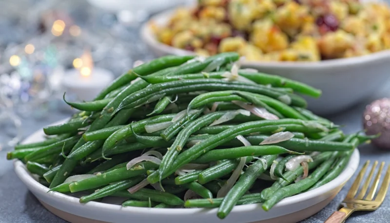 🥗Salade de haricots verts à l’échalote