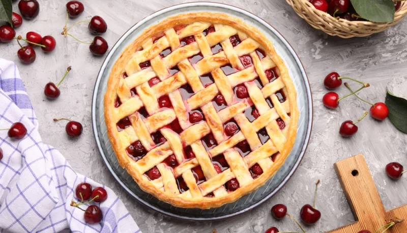 🍒Tarte aux cerises maison