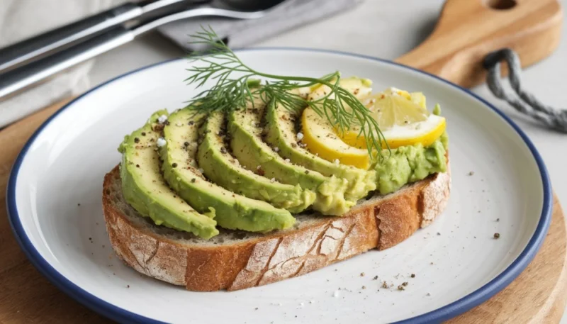 🥑Toasts avocat citron