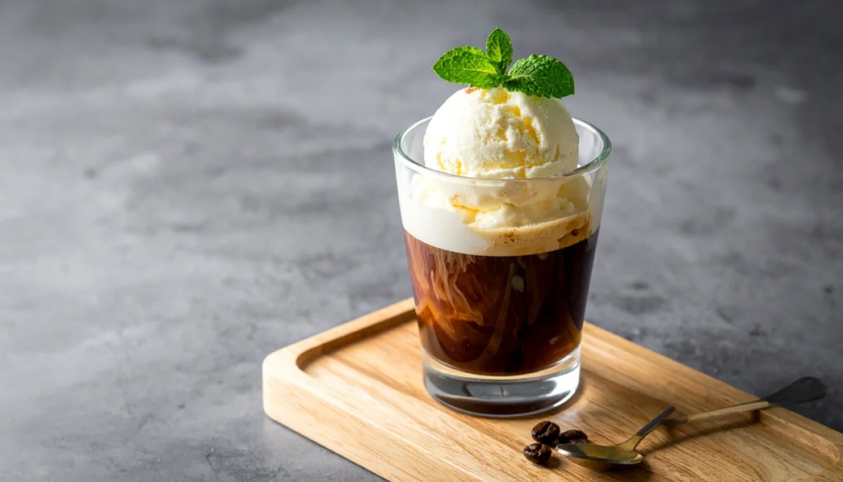☕ Affogato italien café glace vanille