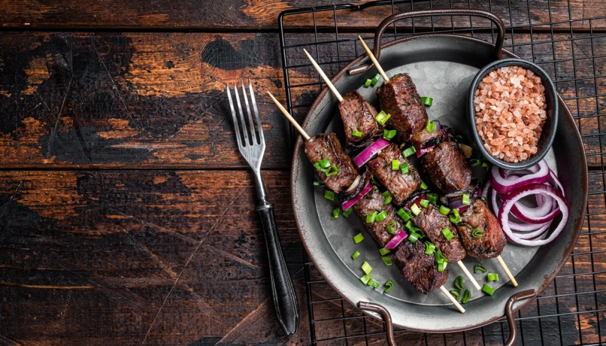 🥩Brochettes de bœuf aux herbes