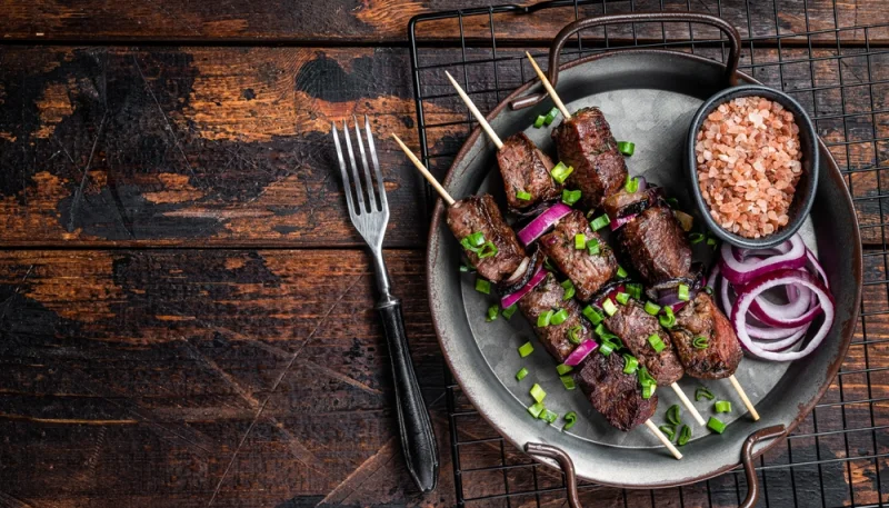 🥩Brochettes de bœuf aux herbes