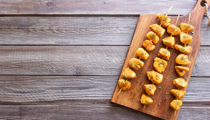 🍢Brochettes de poulet au barbecue
