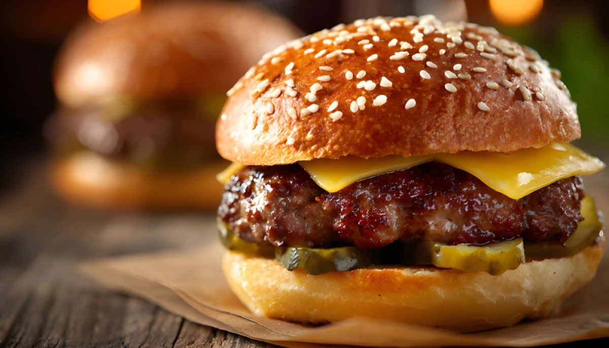 🍔Burger maison au bœuf grillé
