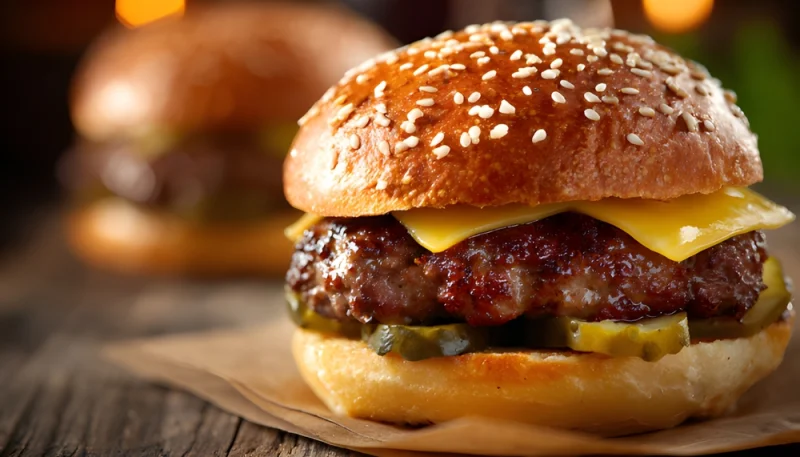 🍔Burger maison au bœuf grillé