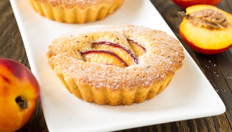 🍑 Financier aux nectarines