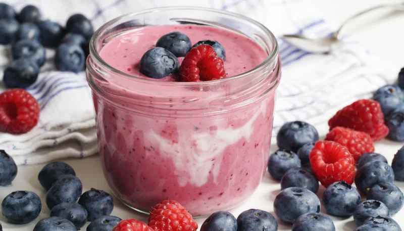 🍓 Mousse légère aux fruits rouges