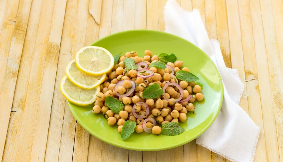 🥗Salade fraîche de pois chiches au cumin