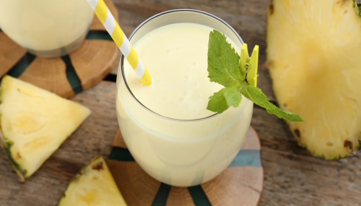 🍍Smoothie ananas menthe