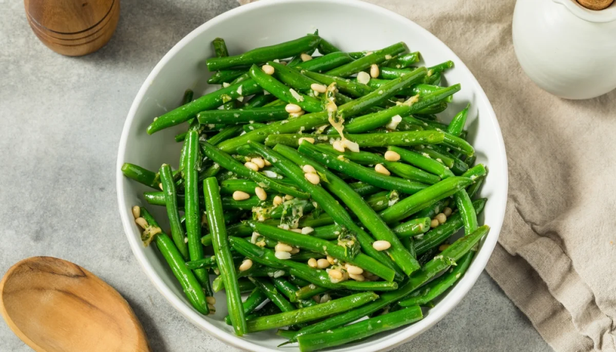 🧄Haricots verts sautés à l’ail