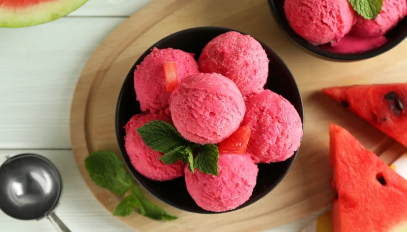 🍉Sorbet pastèque maison