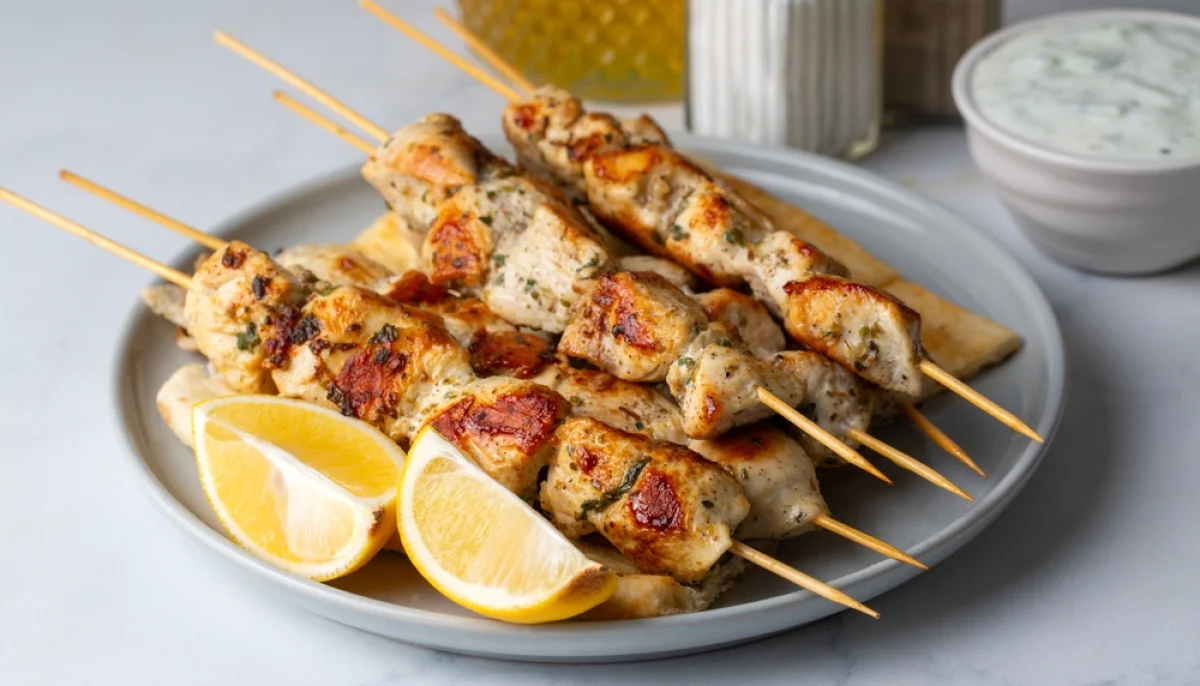 🍢Brochettes de dinde au citron