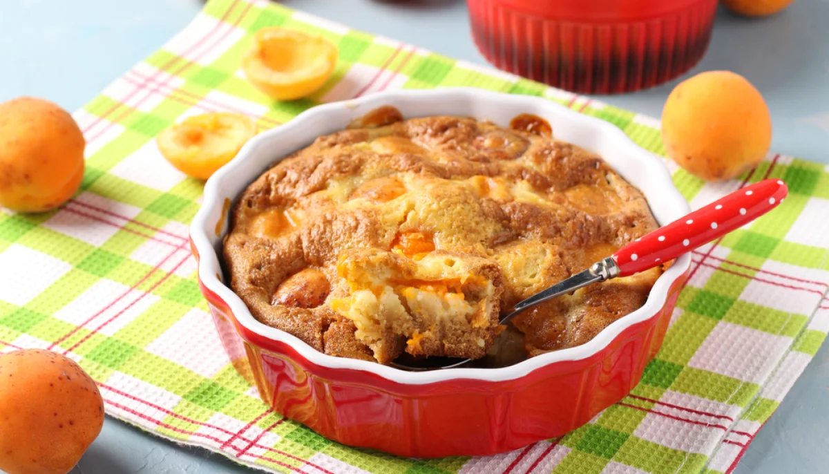 🍑Clafoutis aux abricots et à la pistache