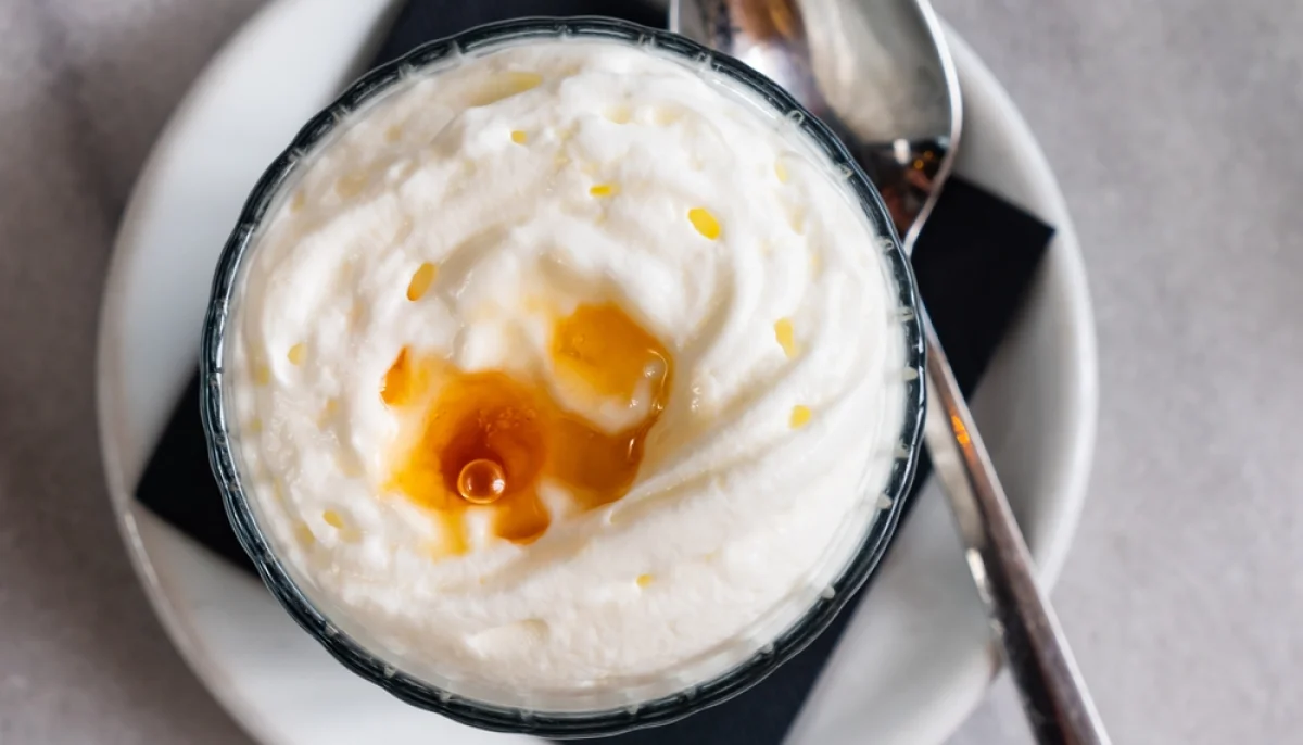 🍯 Mousse au miel et fromage blanc