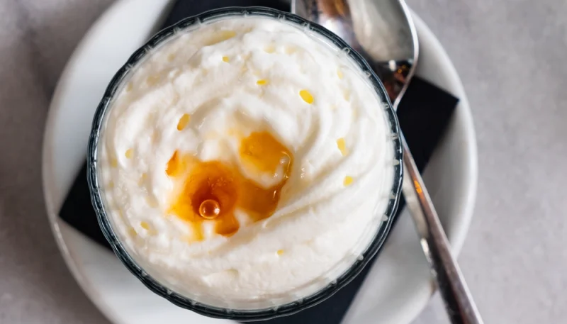 🍯 Mousse au miel et fromage blanc