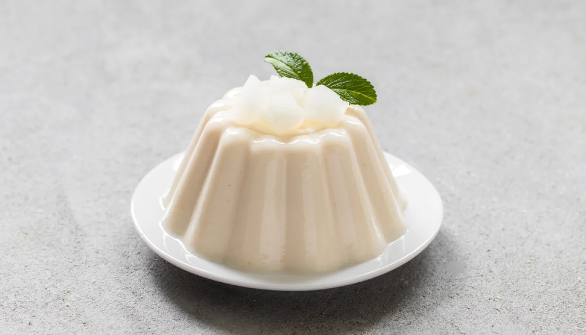 🍈Panna cotta au melon