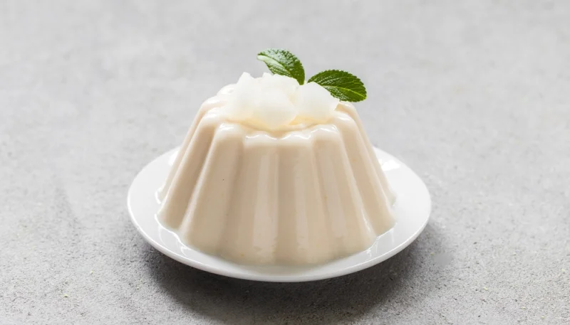 🍈Panna cotta au melon