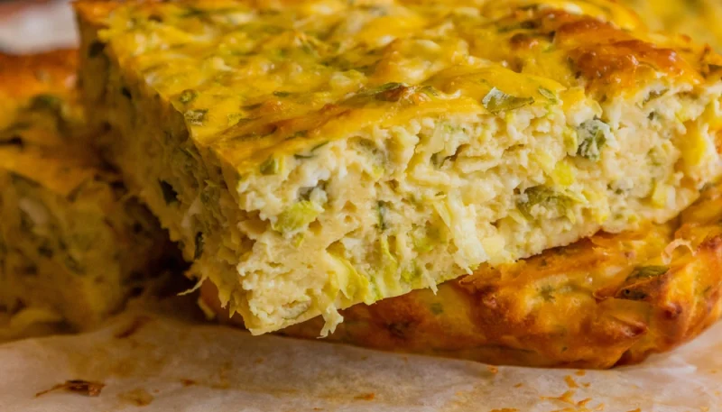 🥒Quiche sans pâte aux courgettes