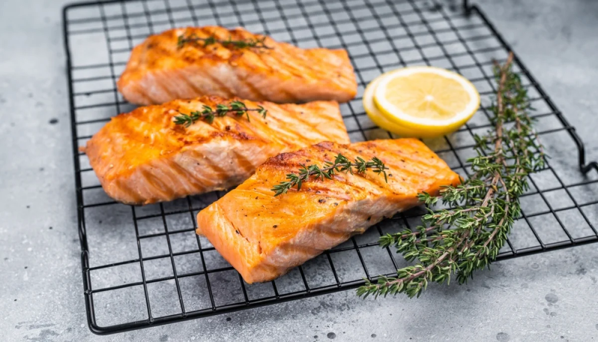 🐟Saumon grillé aux herbes fraîches