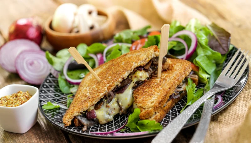 🥪Croque-monsieur aux champignons