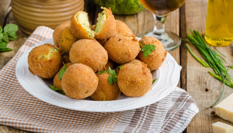 🥒Croquettes de courgettes au parmesan