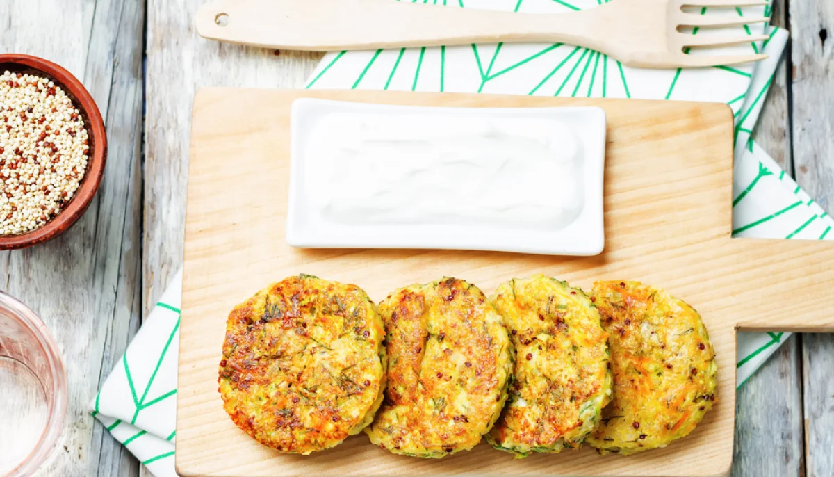 🥗Galettes de quinoa aux herbes