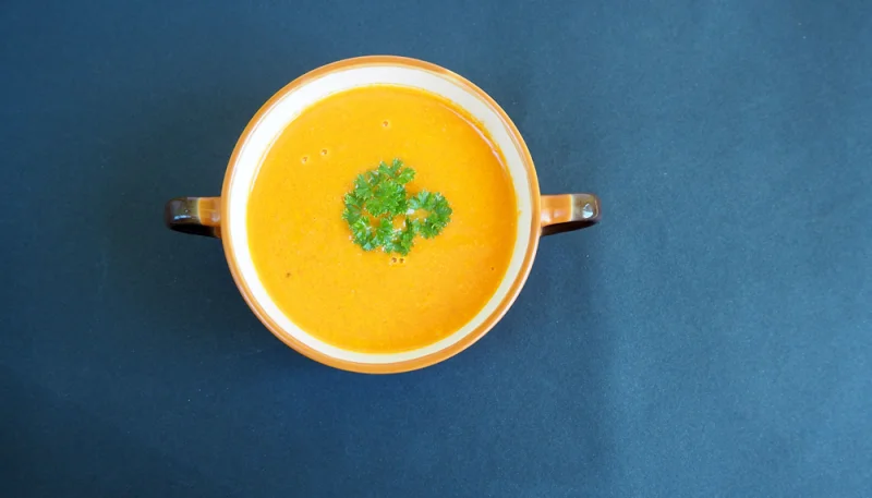 🍅Gaspacho de tomates jaunes