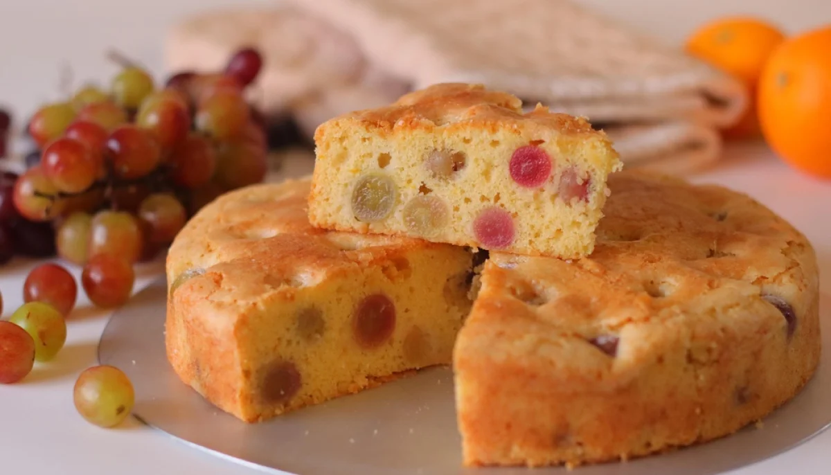 🥧Gâteau aux raisins frais