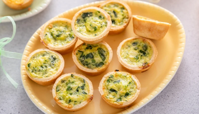 🥧Mini quiches courgettes feta