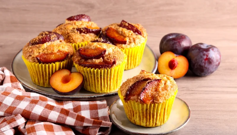 🧁Muffins aux prunes