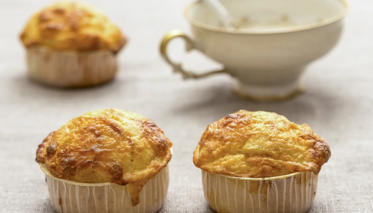 🧁Muffins salés au maïs et parmesan