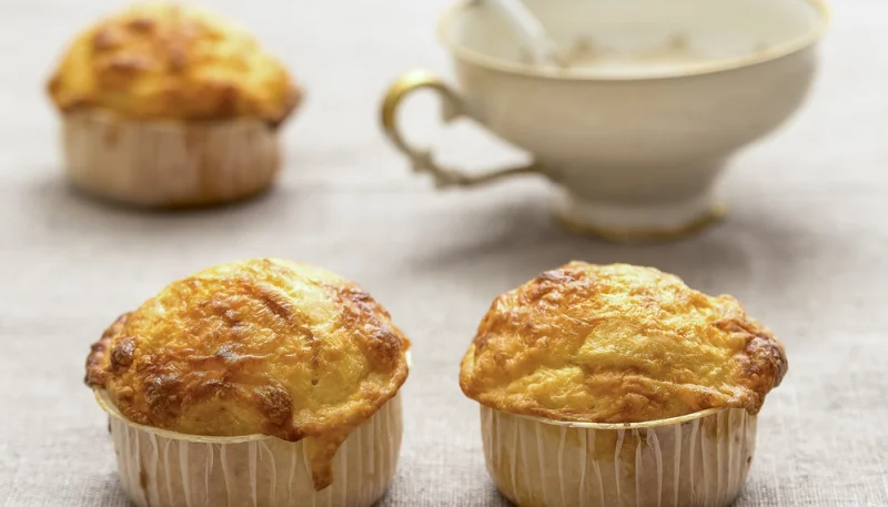 🧁Muffins salés au maïs et parmesan