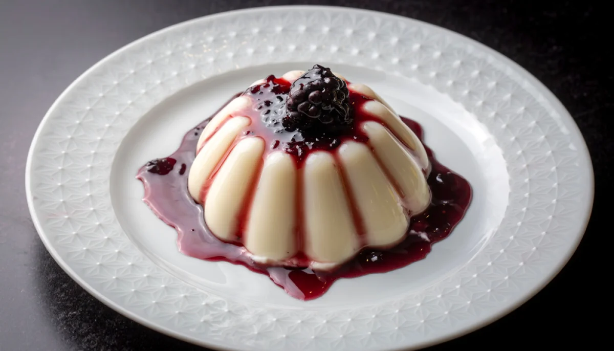🍮Panna cotta coco et mûres