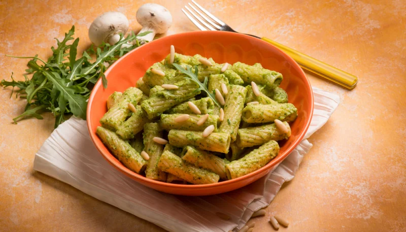 🥗Pâtes froides pesto de roquette
