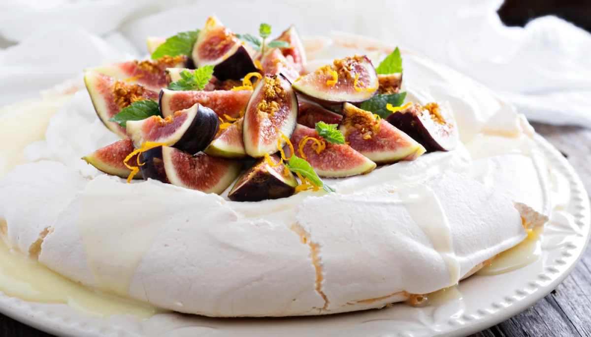 🍰Pavlova aux figues fraîches