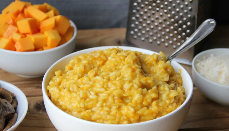 🍚Risotto au potimarron et parmesan