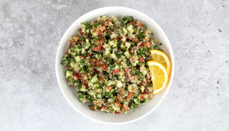 🥗Salade de quinoa au concombre et menthe