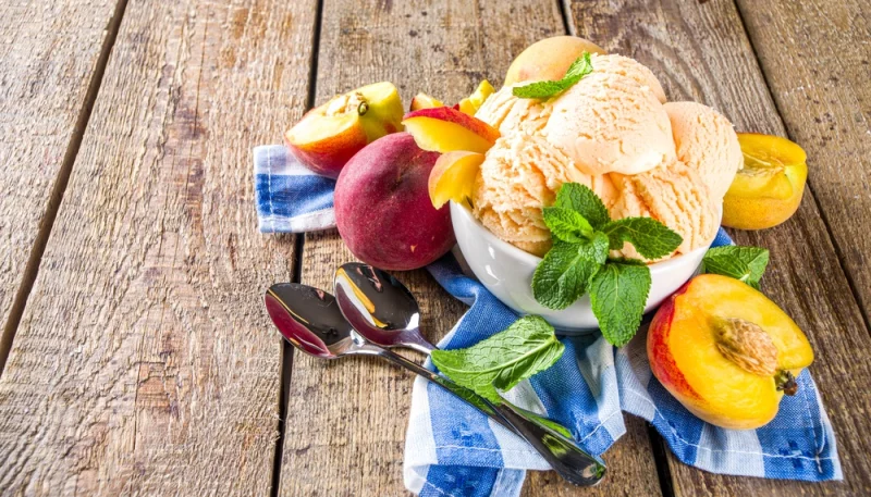 🍑Sorbet pêche maison