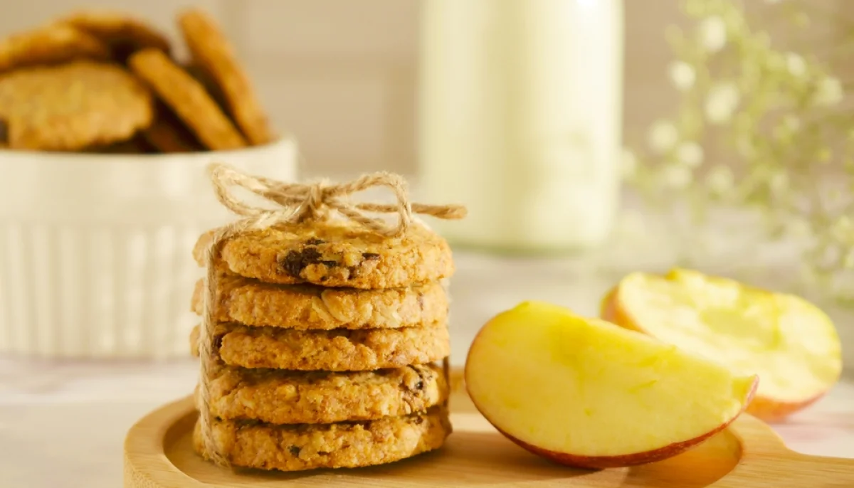 🍪Cookies moelleux pomme et chocolat blanc