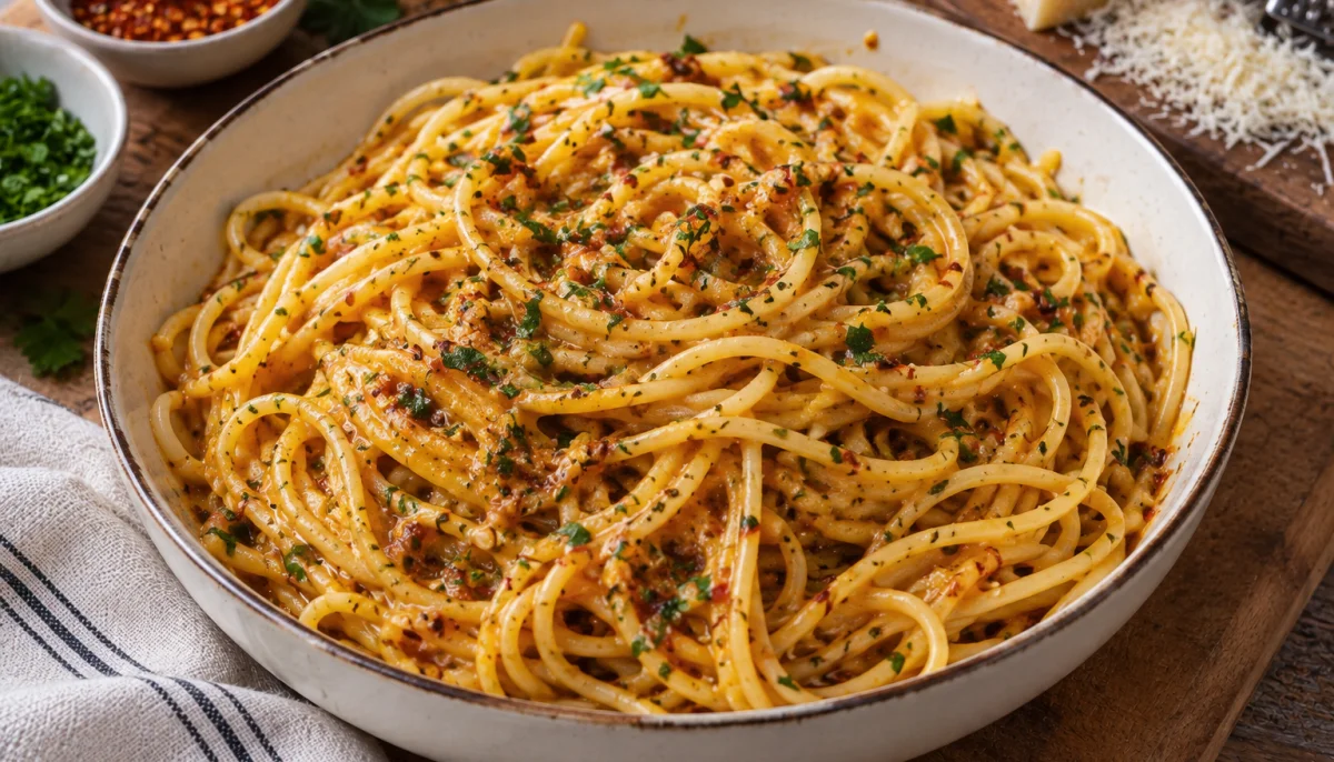 🍝 Cowboy butter spaghetti : les pâtes ultra-gourmandes qui font parler d’elles sur les réseaux