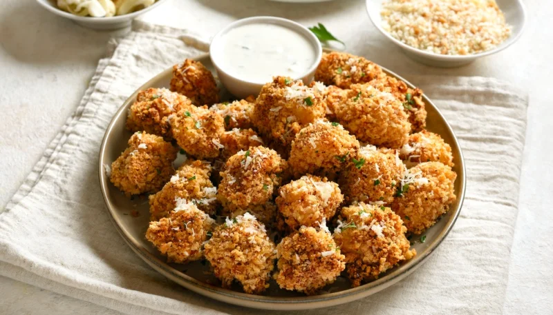 🥦Croquettes de chou-fleur au fromage