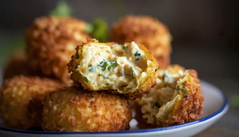 🧀Croquettes de poireaux au fromage