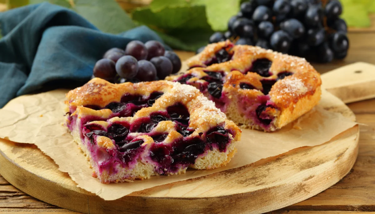 🍇Focaccia au raisin et romarin