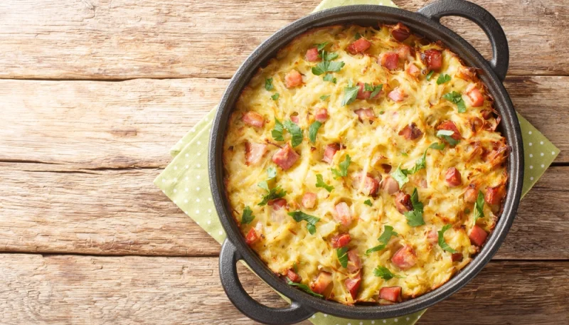 🥔Poêlée de poireaux, pommes de terre et lardons