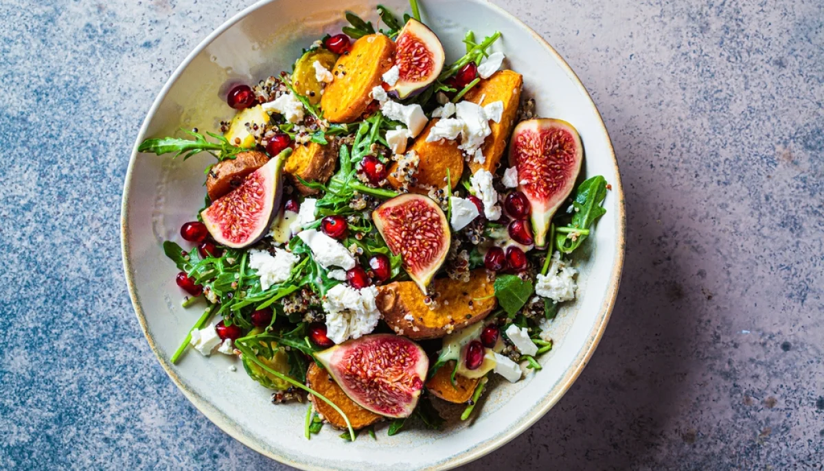 🥗Salade de quinoa aux figues et feta