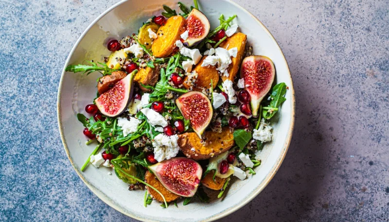 🥗Salade de quinoa aux figues et feta