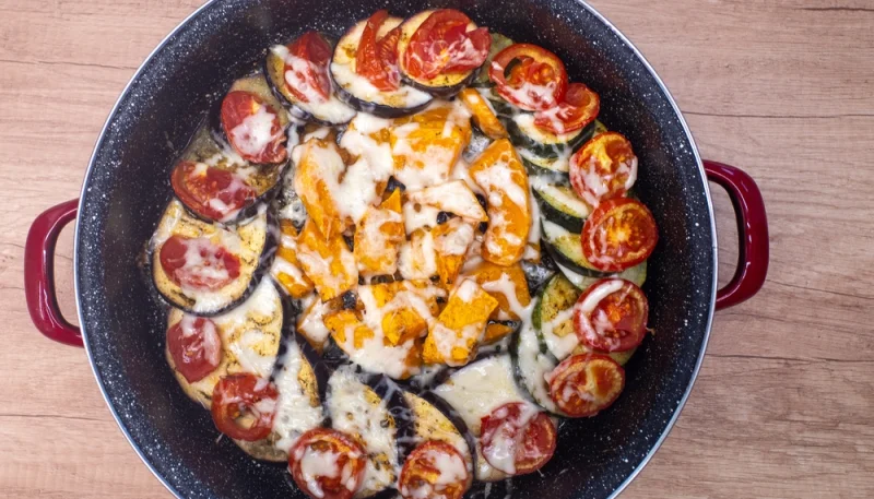 🥧Gratin de légumes, à la mozzarella