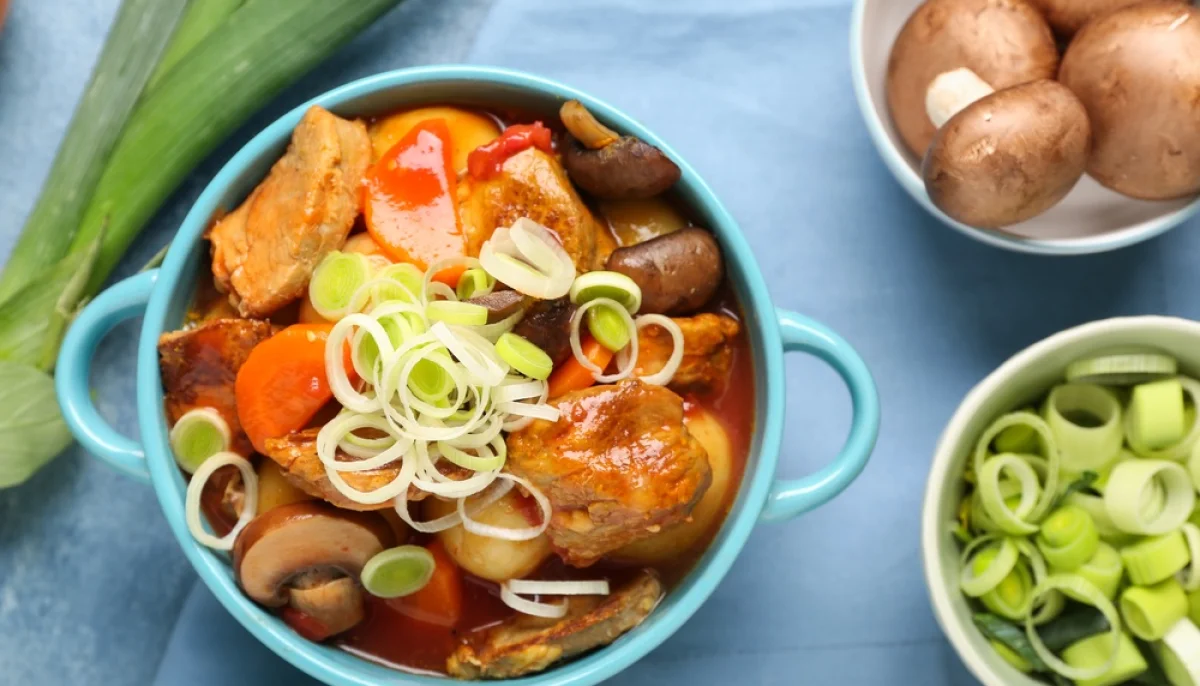 🍲Ragoût de poulet et de légumes
