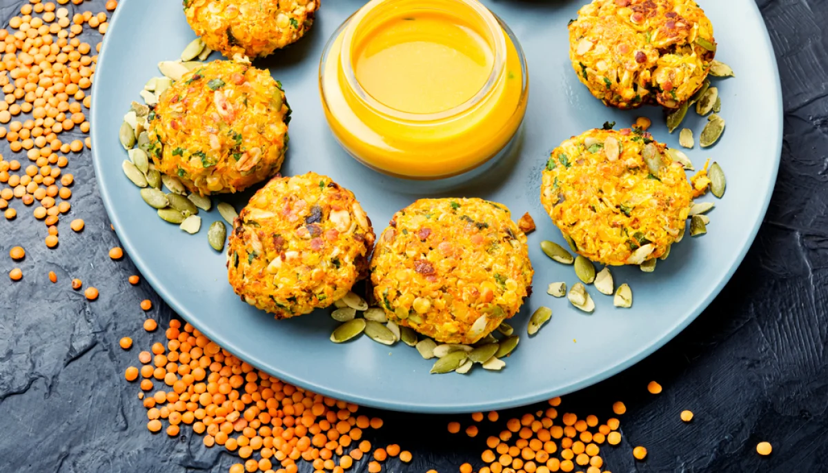 🥕Boulettes de lentilles et carottes au four